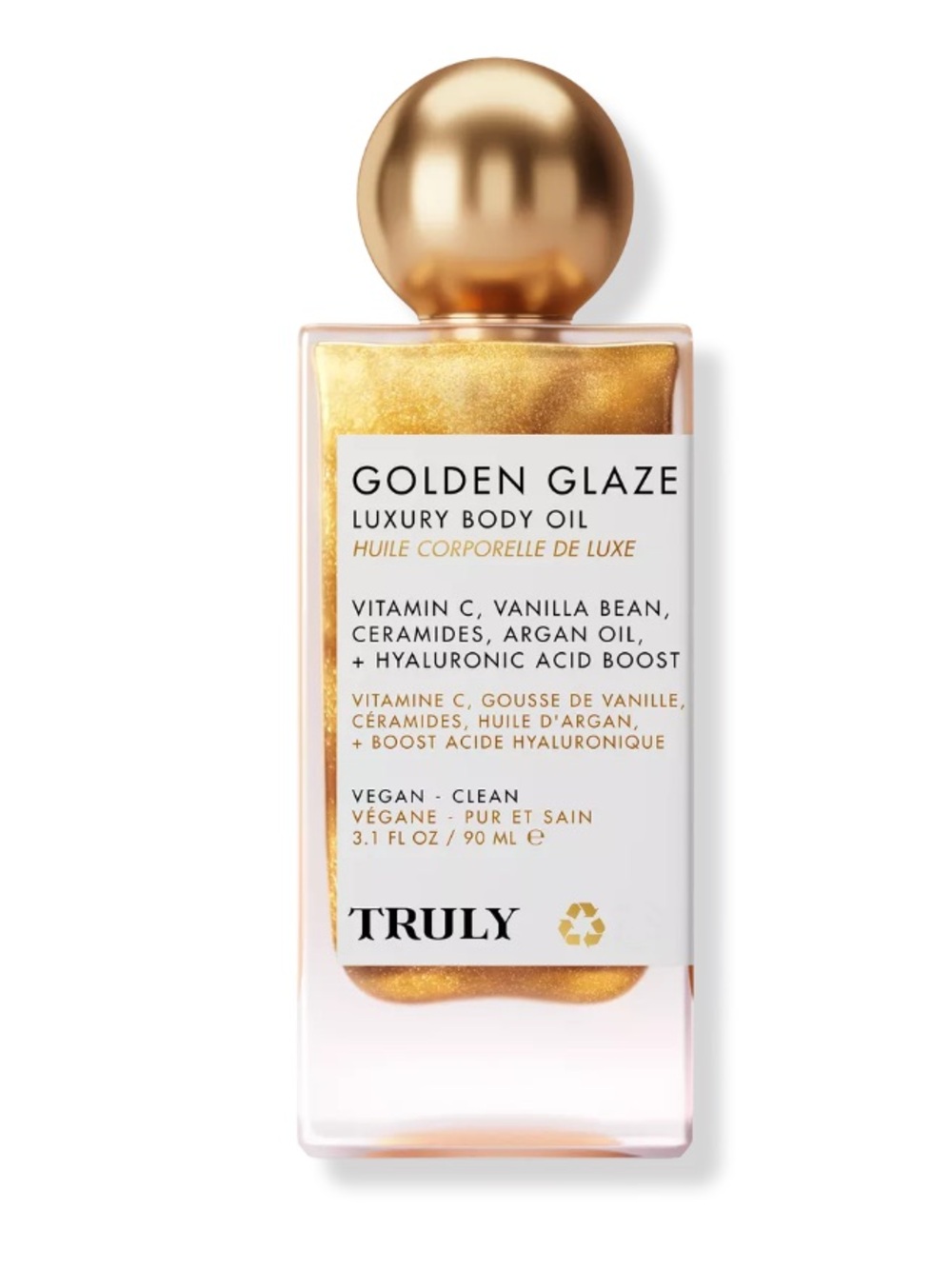 TRULY Golden Glaze Luxury Body Oil 90ml Brand New No Box